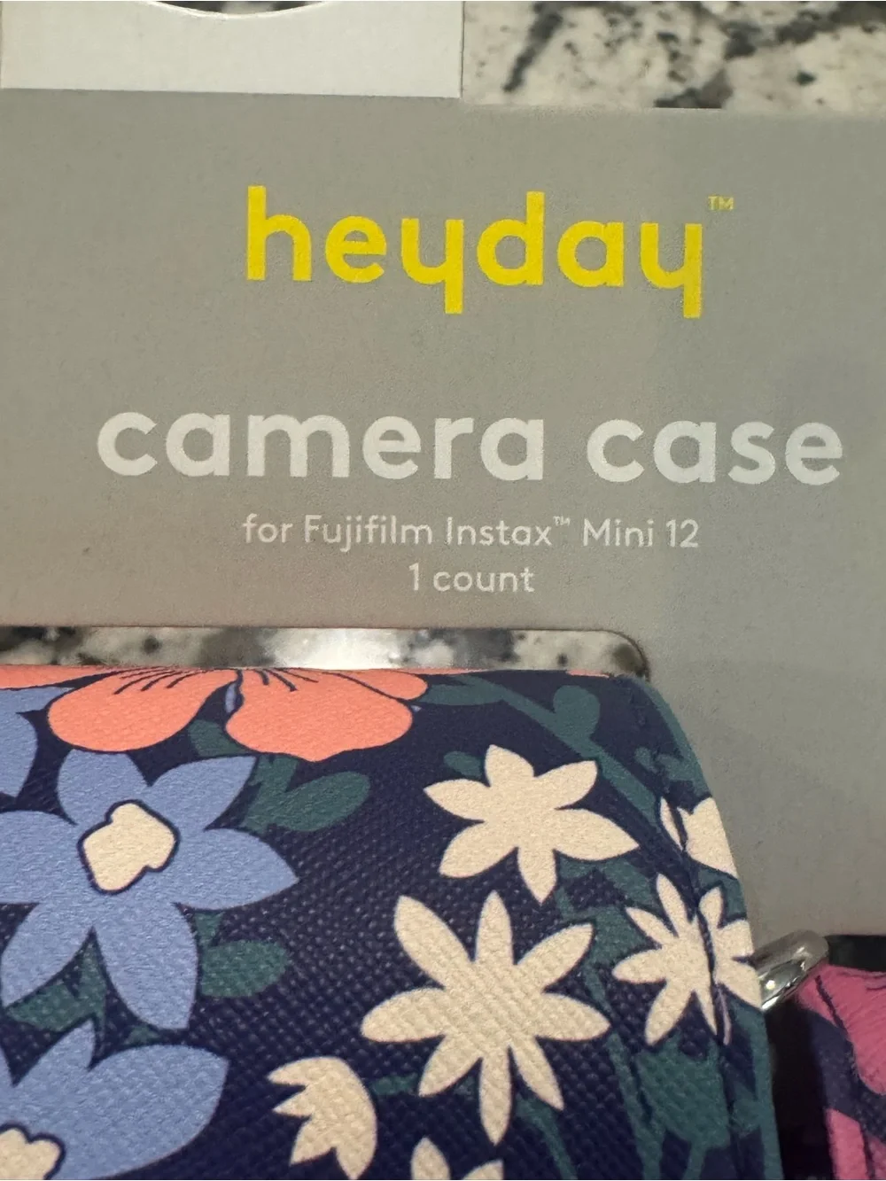 Heyday Fujifilm Instax Mini 12 Camera Case - Poppy Flowers
